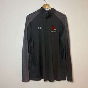Catholic University Under Armour Men’s Football Quarter Zip Cardinals